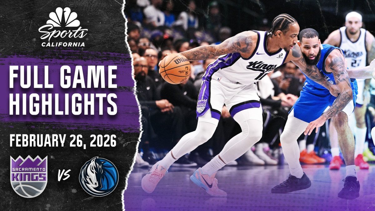 Watch full game highlights of Kings’ 130-121 win vs. Mavericks – NBC Sports Bay Area & California