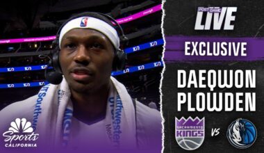 Daeqwon Plowden reflects on NBA journey after Kings’ win – NBC Sports Bay Area & California
