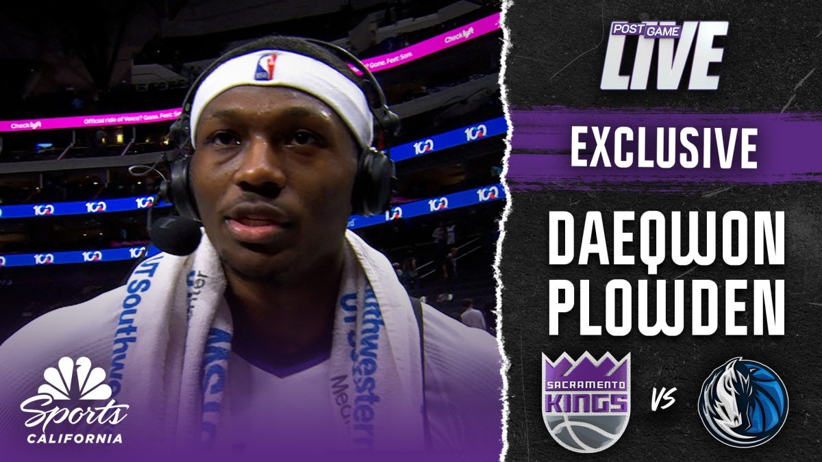 Daeqwon Plowden reflects on NBA journey after Kings’ win – NBC Sports Bay Area & California