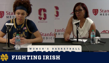 Notre Dame Women’s Basketball at Stanford