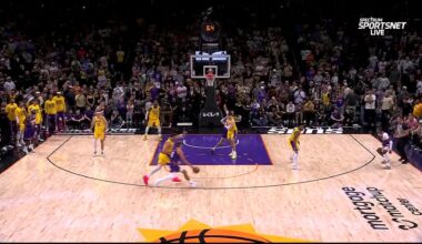 Royce O'Neale hits last-second 3 to lift short-handed Suns over Lakers, 113-110