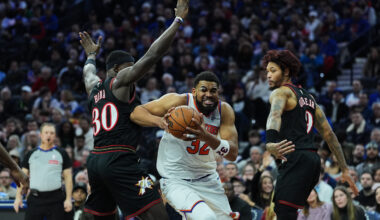 Alvarado and Bridges pace Knicks to a 138-89 rout of the 76ers