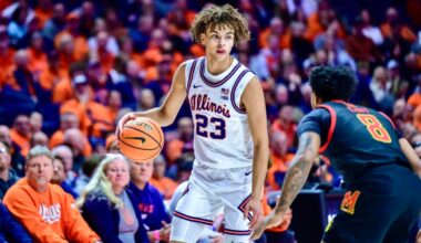 Illinois' Keaton Wagler is stoic on the court, but his monster freshman year is historic