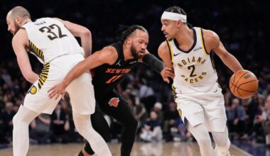Indiana Pacers upset New York Knicks at Madison Square Garden in game featuring 39 lead changes