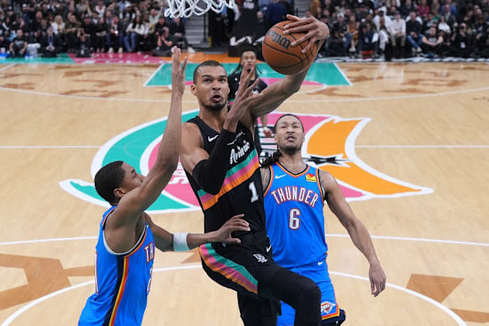 Johnson, Wembanyama lead Spurs to 4th win over OKC, beating the injury-depleted Thunder 116-106