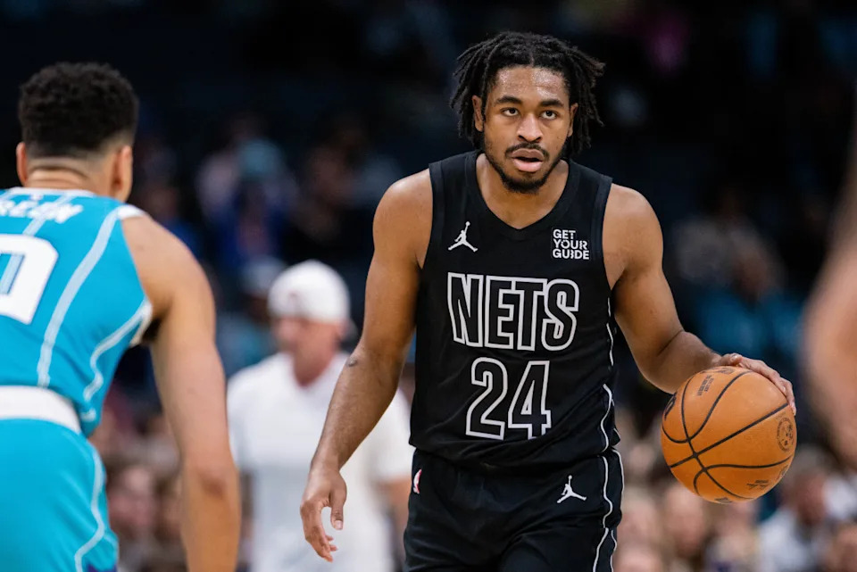 Former Brooklyn Nets guard Cam Thomas (24)Scott Kinser-Imagn Images