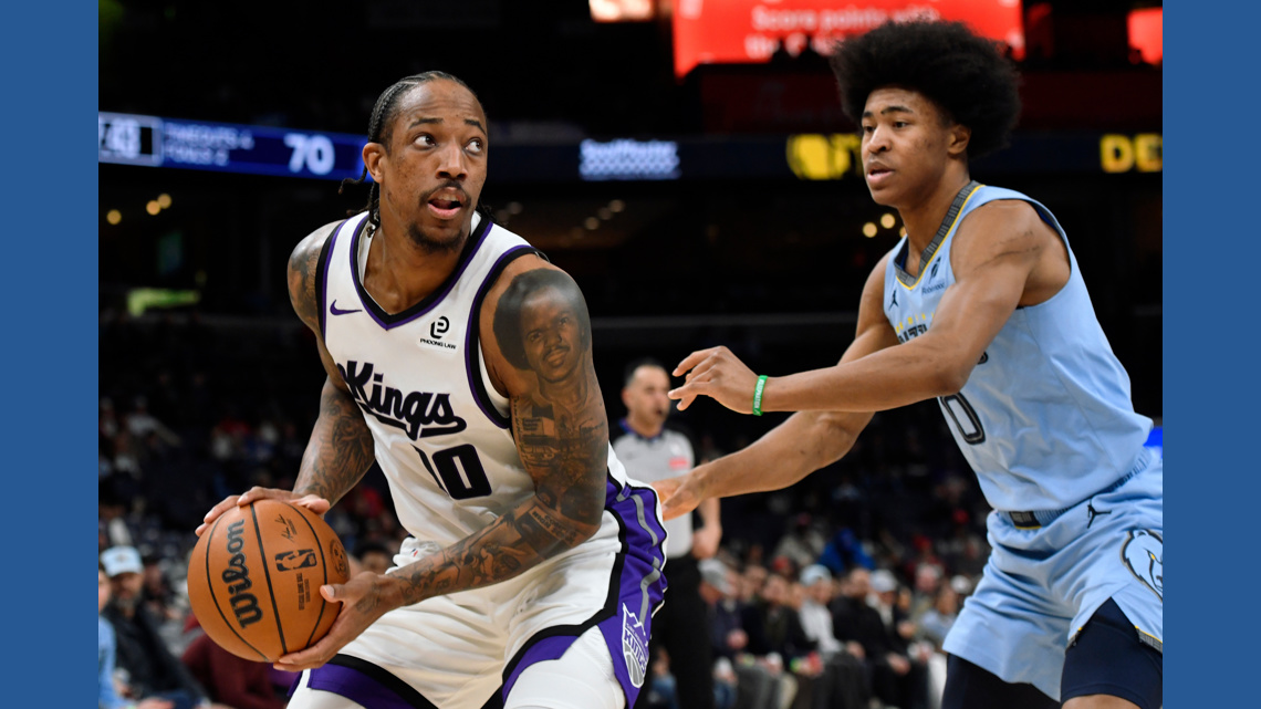 Kings end 16-game skid with 123-114 win over Grizzlies