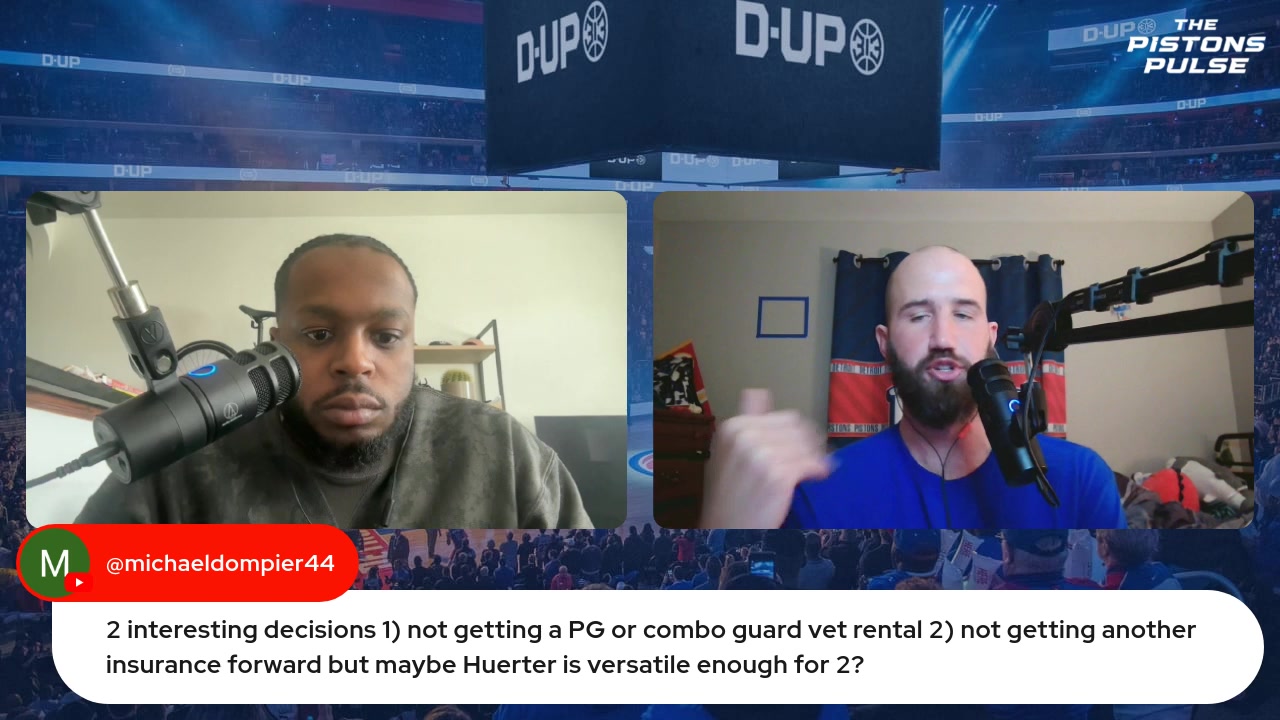The Pistons Pulse is your go-to Detroit Pistons podcast for all the best news, analysis, insights and opinions on the team. Hosted by Omari Sankofa of the Detroit Free Press and Bryce Simon of Motor City Hoops. Omari brings insider insights and analysis as a Pistons beat writer and Detroit native combined with Bryce’s in-depth on-court analysis as a former D1 player and current high school coach of 12 years. SUBSCRIBE:
Apple 
Spotify - https://open.spotify.com/show/5zYsMLyTnrQW68xALK7Enz?si=0907b5096d204938 #detroitpistons #pistons #nba � New to streaming or looking to level up? Check out StreamYard and get $10 discount! �