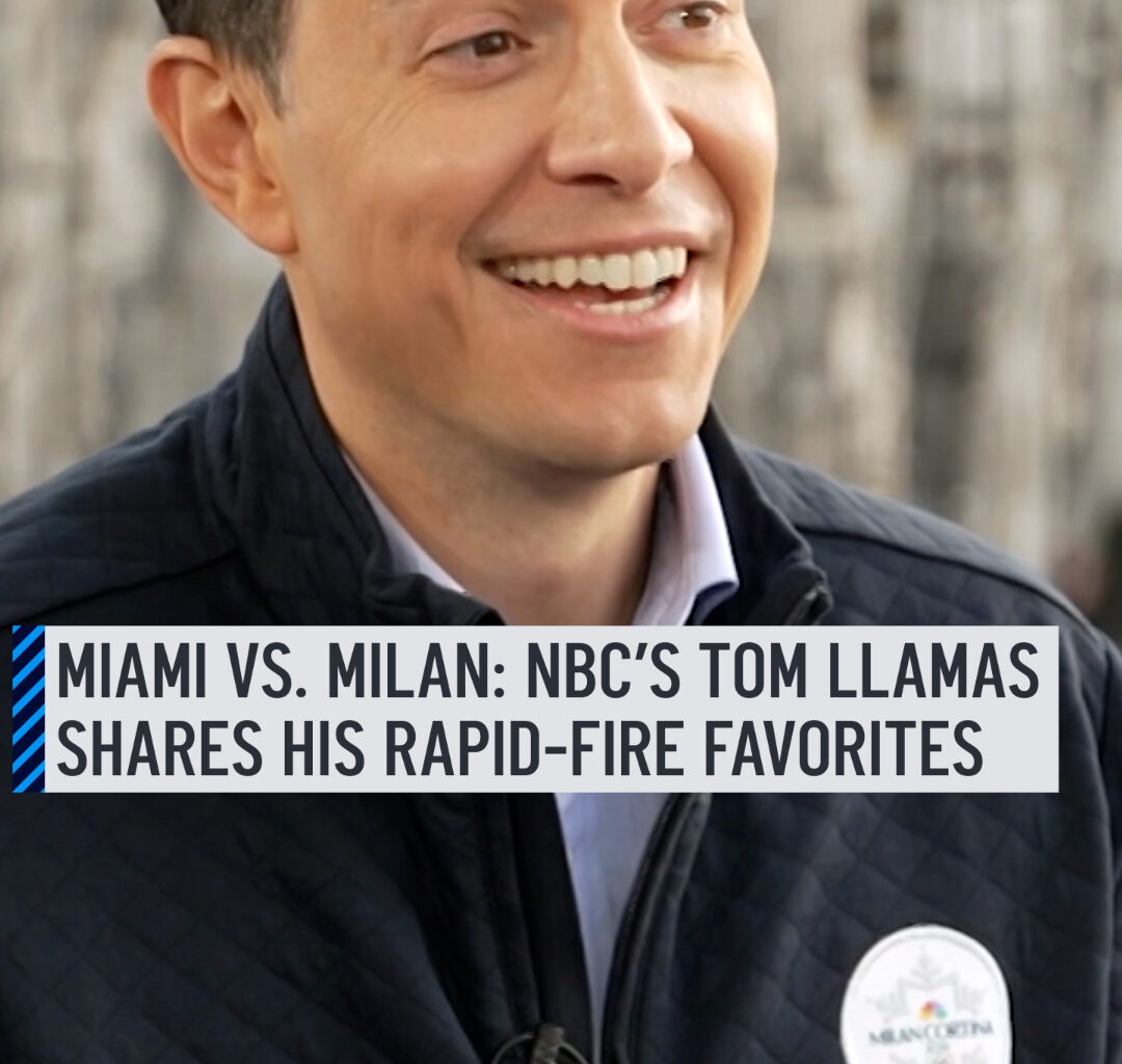 Miami or Milan? While covering the Winter Olympics, NBC6's Sophia Hernandez caught up with NBC Nightly News anchor (and fellow Miami native) Tom Llamas to do a rapid-fire round of his favorites from Miami or Milan. Spoiler alert: Miami won! 🥇 #winterolympics #miami #milan #nbc