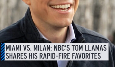 Miami or Milan? While covering the Winter Olympics, NBC6's Sophia Hernandez caught up with NBC Nightly News anchor (and fellow Miami native) Tom Llamas to do a rapid-fire round of his favorites from Miami or Milan. Spoiler alert: Miami won! 🥇 #winterolympics #miami #milan #nbc