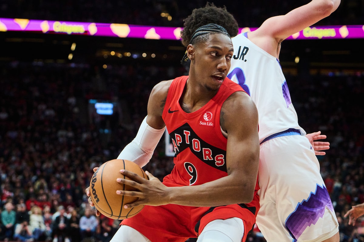 Barrett’s 21 points lead the Raptors past the Jazz