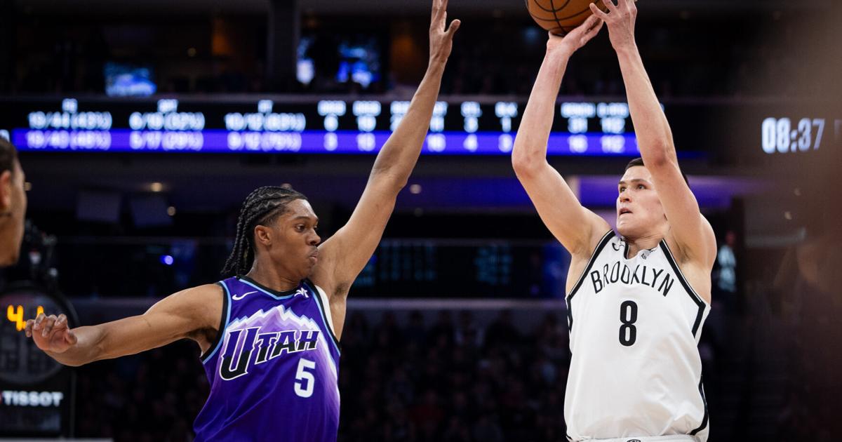 Egor Demin sets NBA rookie 3-point record as Nets snap 7-game skid with 10-9-99 win over Jazz | National Sports