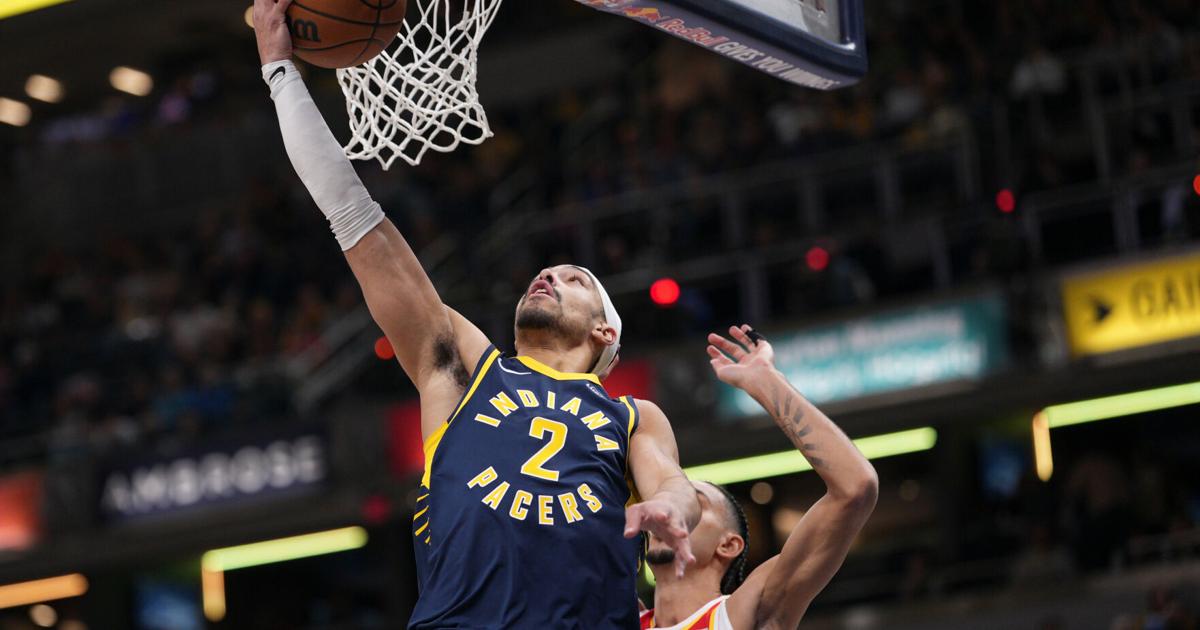 Pacers beat Hawks 129-124, overcoming Jalen Johnson's triple-double | National Sports