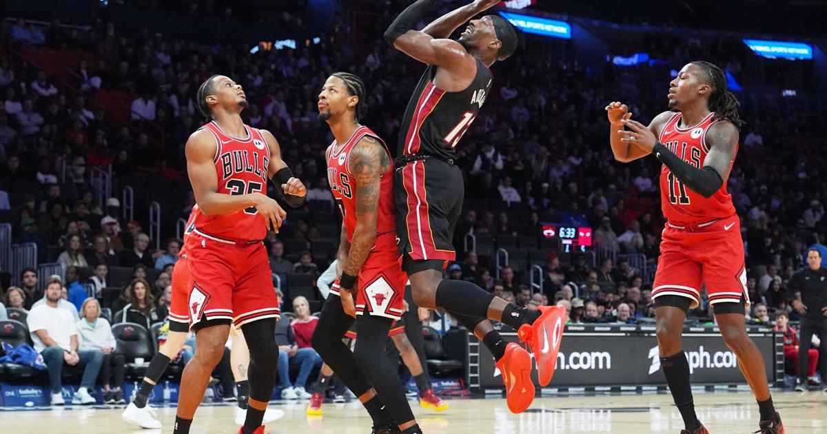 Heat build 54-point lead, roll past Bulls 134-91 with Adebayo, Larsson each scoring 20 | Sports