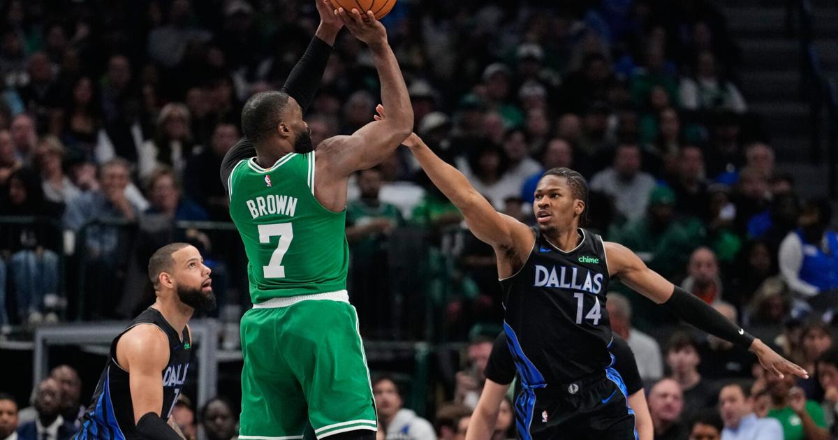 Jaylen Brown leads Celtics over Mavs 110-100 despite Flagg's latest record for teenager | Pro National Sports