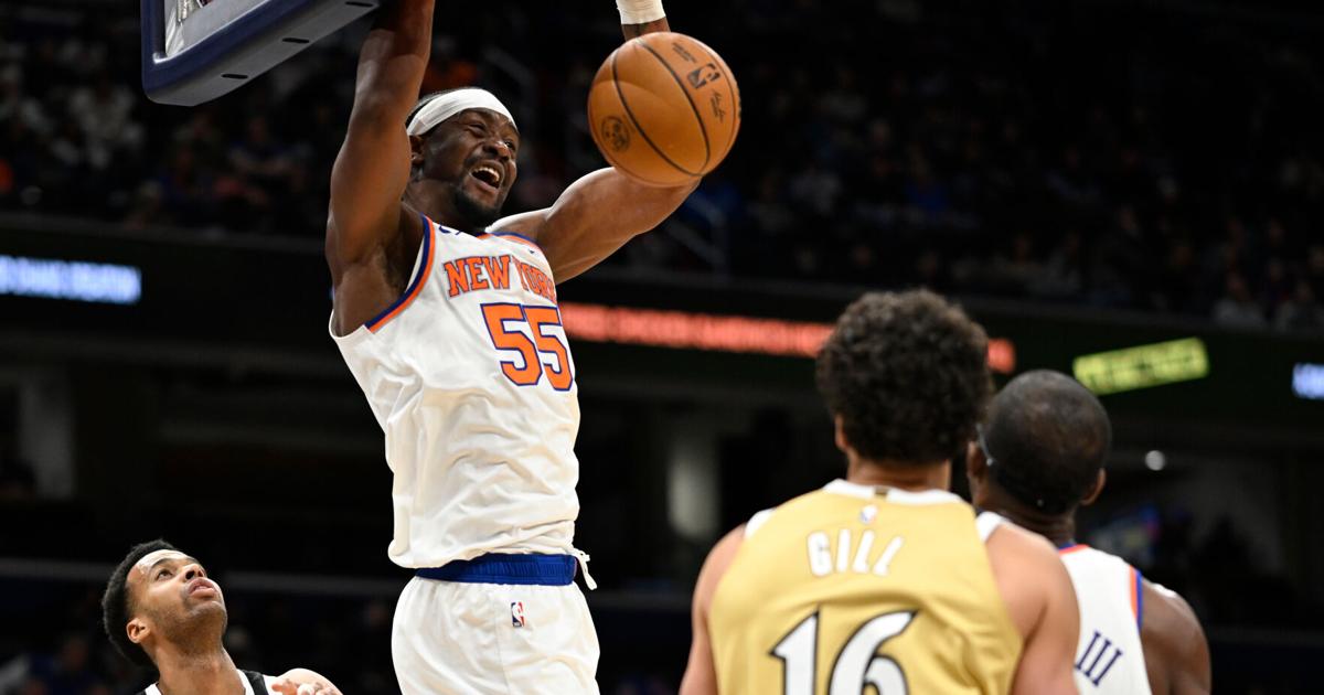 Knicks win 7th straight, crush Wizards 132-101 | Sports