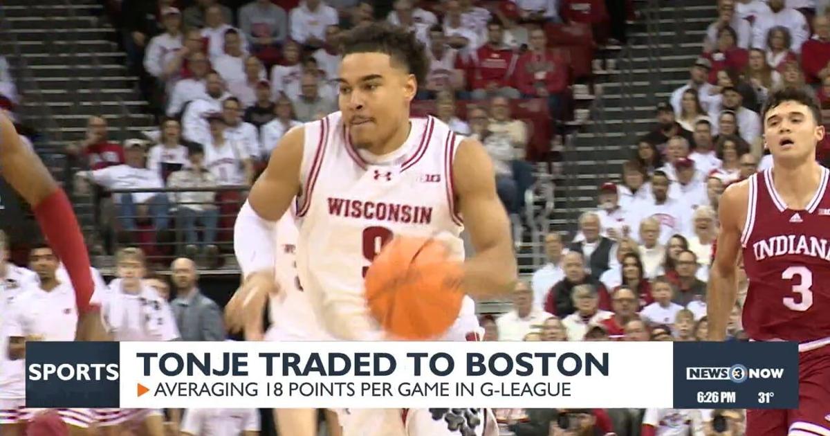 Wisconsin one year wonder John Tonje traded to Boston Celtics | Sports