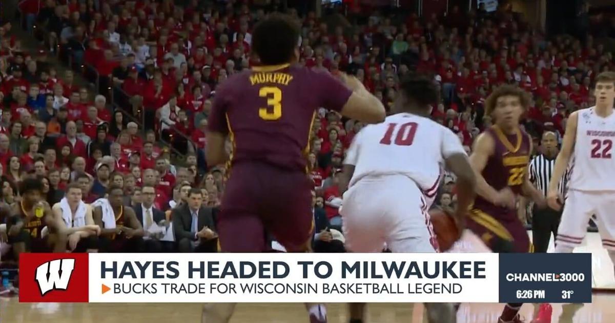 Nigel Hayes waived by Bucks after being traded to Milwaukee earlier in day | Sports