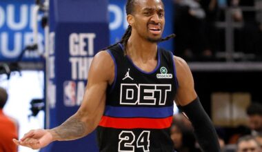 2-way player Daniss Jenkins scores 18 points as Pistons rout Knicks, 118-80 | National Sports