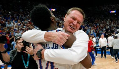 No. 9 Kansas beats top-ranked and previously undefeated Arizona 82-78 | Sports