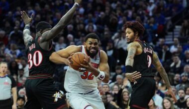 Alvarado and Bridges pace Knicks to a 138-89 rout of the 76ers :: WRALSportsFan.com