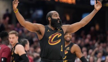 Harden turns playmaker in Cavaliers' home debut as Cleveland routs the Wizards | National Sports