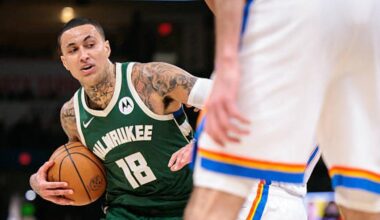 The Milwaukee Bucks stun the Oklahoma City Thunder ahead of the All-Star break