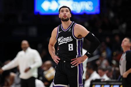 Zach LaVine of the Sacramento Kings