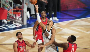 Scottie Barnes, De'Aaron Fox hit dramatic late 3s in entertaining start to NBA All-Star Game | Ap-sports