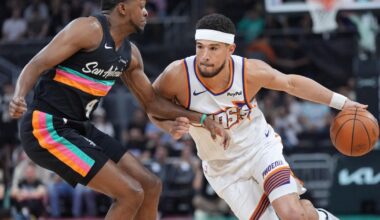 Phoenix Suns All-Star guard Devin Booker out at least 1 week with right hip strain | Associated Press