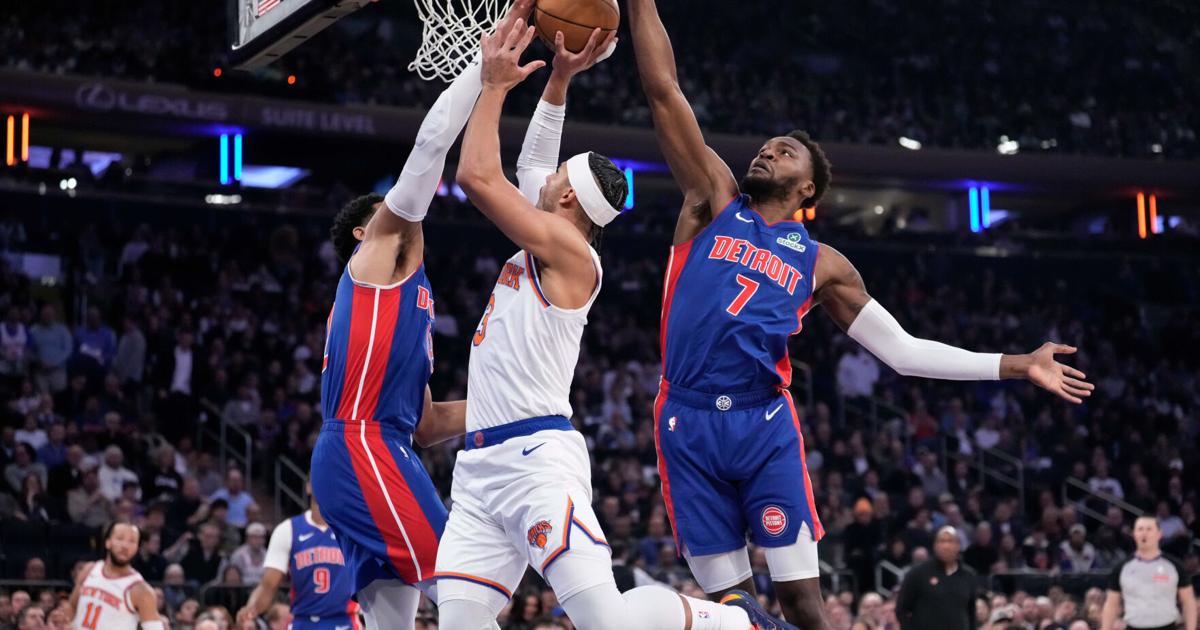 Cunningham's 42 points, 13 assists lead Pistons to a 126-111 win over the Knicks | Sports
