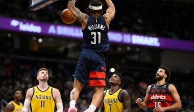 Alondes Williams has career night in the Wizards' victory over the Pacers :: WRALSportsFan.com