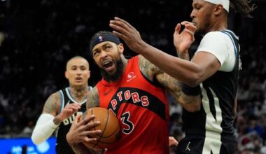 Raptors beat Bucks 122-94 and end Milwaukee's 3-game win streak :: WRALSportsFan.com