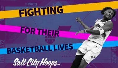 Jazz players fighting for their basketball lives