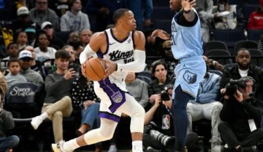 Kings end 16-game skid as Westbrook and Achiuwa lead the way in 123-114 win over Grizzlies :: WRALSportsFan.com
