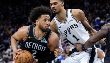 Tempers flare in Spurs-Pistons game in a matchup of 2 of NBA's top teams | Ap-sports