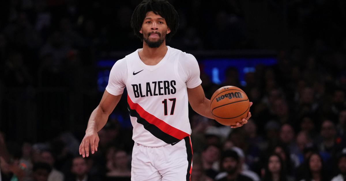 Trail Blazers guard Sharpe diagnosed with stress reaction in left fibula | National Sports