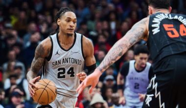 Vassell’s 21-point performance helps Spurs rally past Raptors 110-107