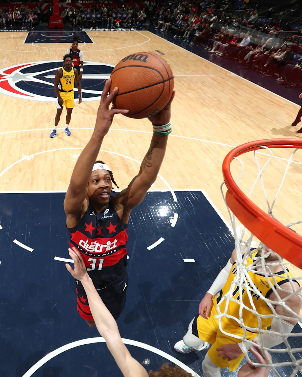 Alondes Williams poured in points during the team’s win over the Indiana Pacers. | NBAE via Getty Images