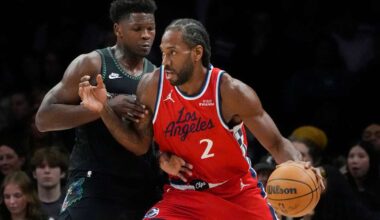 NBA roundup: Kawhi Leonard erupts for 41 points in Los Angeles Clippers win in Minnesota