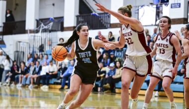 Tufts women’s basketball falls to Bates on Senior Day