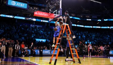 Who won the NBA Slam Dunk Contest last year?