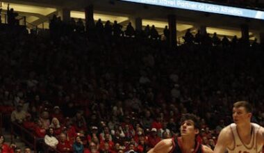 Mens Basketball: Lobos drop second straight in tight battle with Broncos