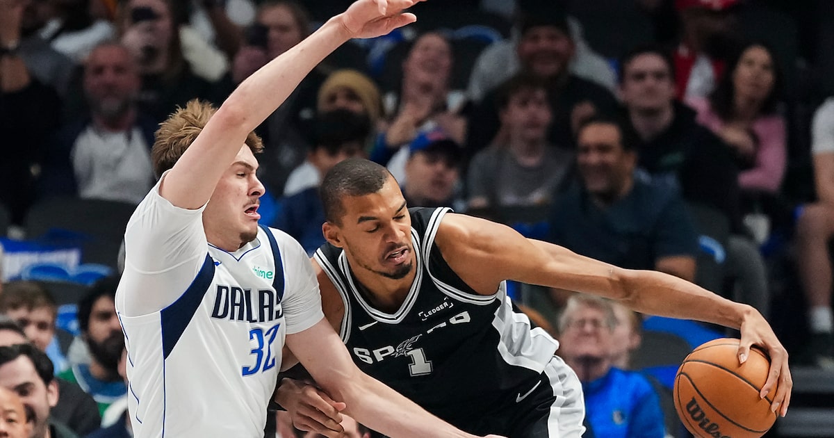 Cooper Flagg’s ‘The Man’ now, but his Mavs have a ways to go before catching Wemby’s Spurs