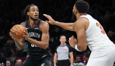 Nets' Nic Claxton (ankle) out for Thursday's game at the Cavaliers