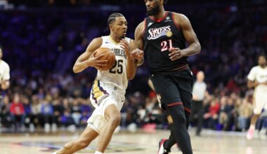 Joel Embiid leads Sixers to win over lowly Pelicans