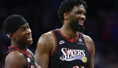 VJ Edgecombe, Sixers marvel at Joel Embiid following win over Pelicans