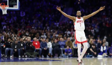 Kevin Durant in, Alperen Sengun out