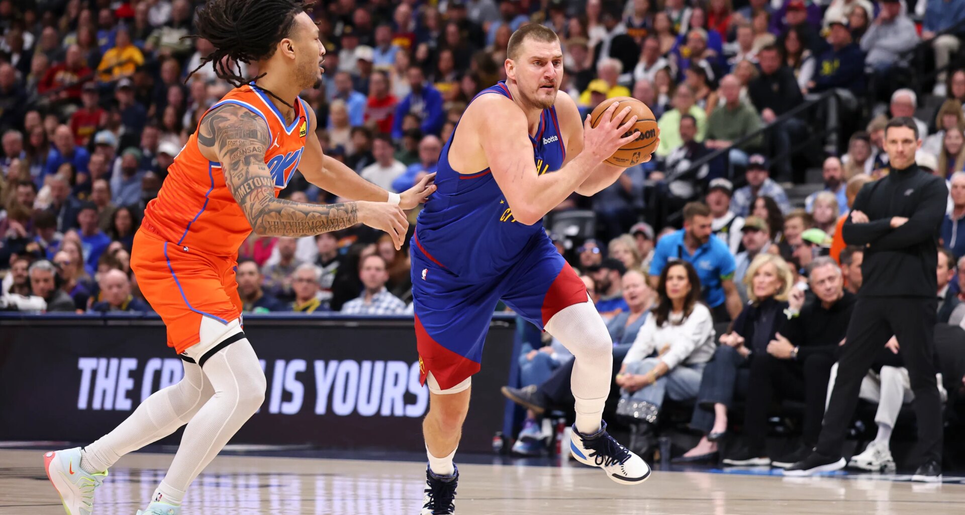 Thunder know how to get under Nikola Jokić's skin better than anyone