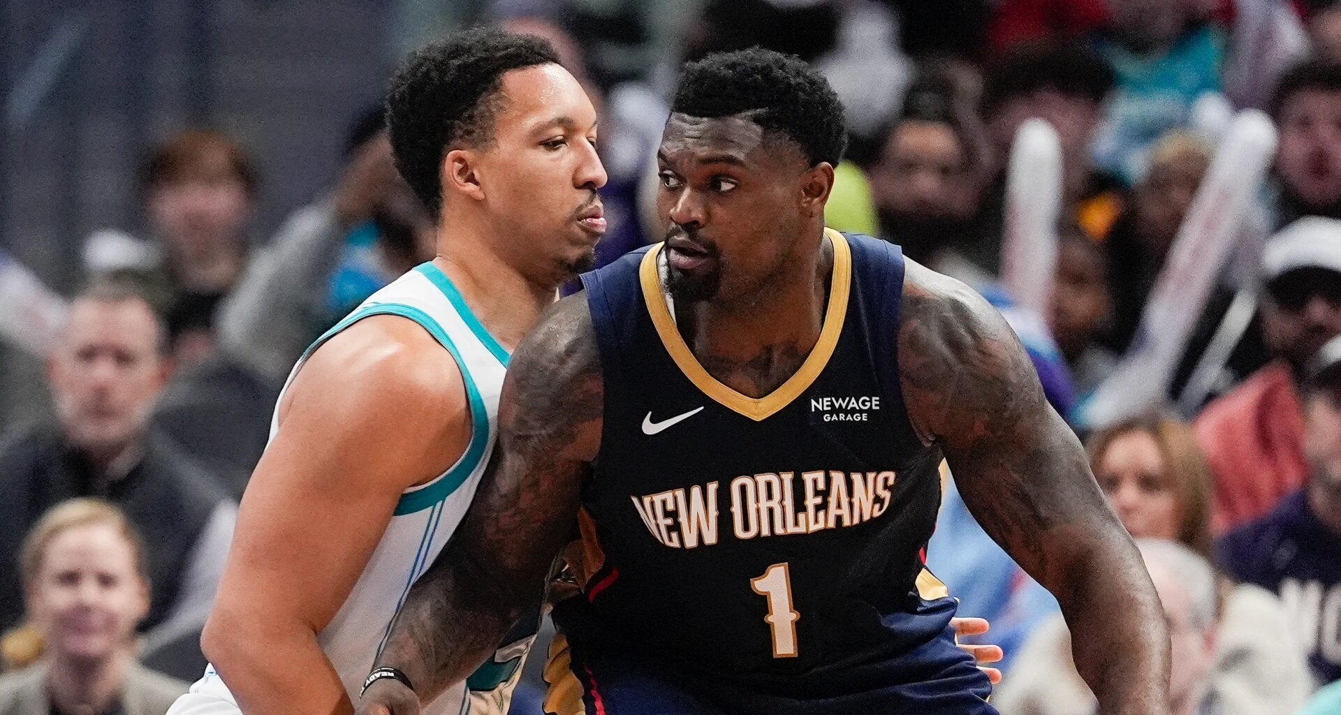 Grant Williams by the numbers in Charlotte's win over New Orleans